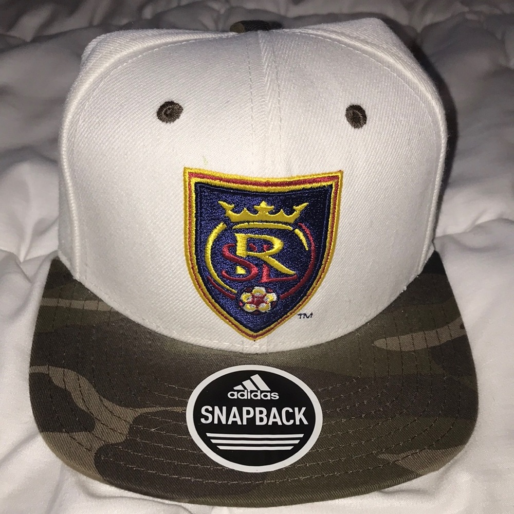 RSL hat, adidas snapback hat